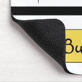 Lächelnd Hummeln Mousepad (Ecke)