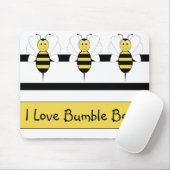 Lächelnd Hummeln Mousepad (Mit Mouse)