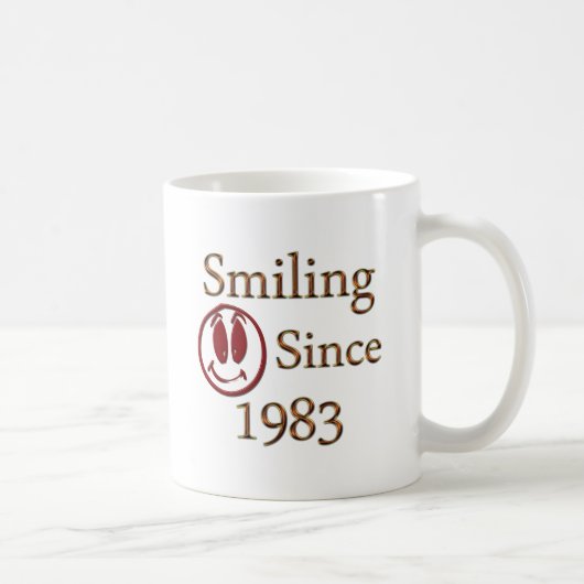 Lächelnd Kaffeetasse (Rechts)