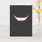 Lächelnd Karte (Gelbe Blume)
