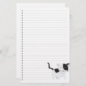 Lächelnd Kätzchengestationery Briefpapier (Vorne/Hinten)