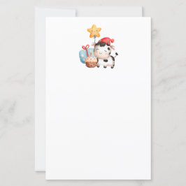 Lächelnd Kuh Niedlich Adorable Geburtstag