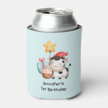 Lächelnd Kuh Niedlich Adorable Geburtstag