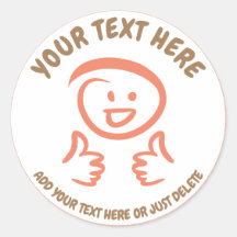 Lächelnd / lachend Emoji Gesicht stolpert nach obe