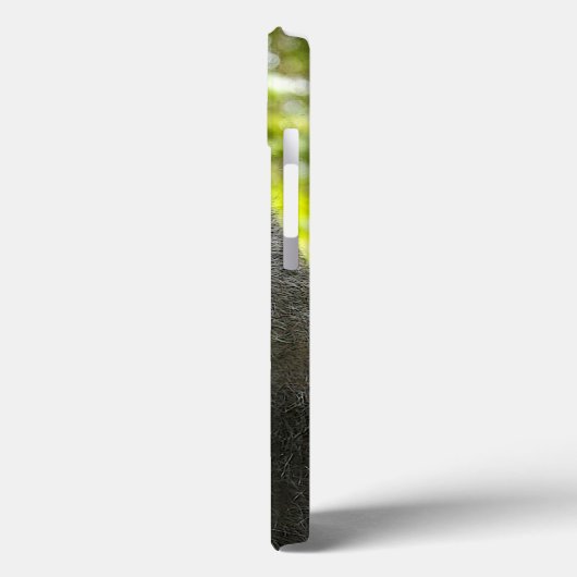 Lächelnd Macaque Case-Mate iPhone Hülle (Rückseite / Links)