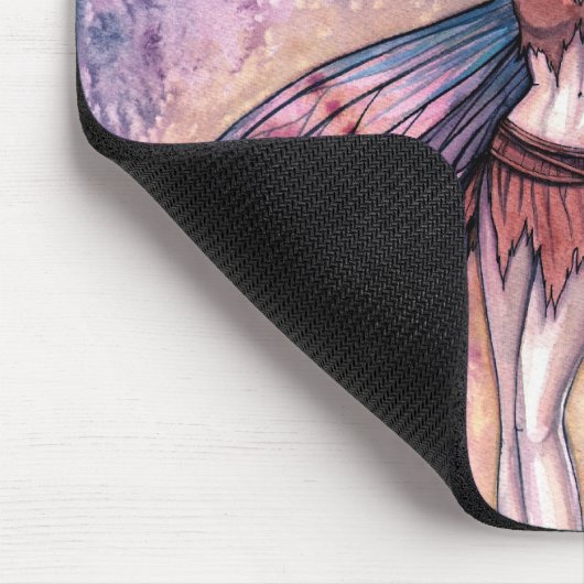 Lächelnd Moon Fairy Mousepad von Molly Harrison (Ecke)