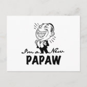 Lächelnd New Papaw Tshirts und Geschenke Postkarte (Vorderseite)