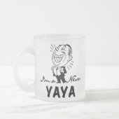 Lächelnd New Yaya Tshirts und Geschenke Mattglastasse (Links)