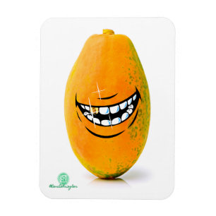 Lächelnd Pawpaw traf 'n Goue Tand Magnet