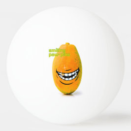 Lächelnd Pawpaw traf 'n Goue Tand Tischtennisball