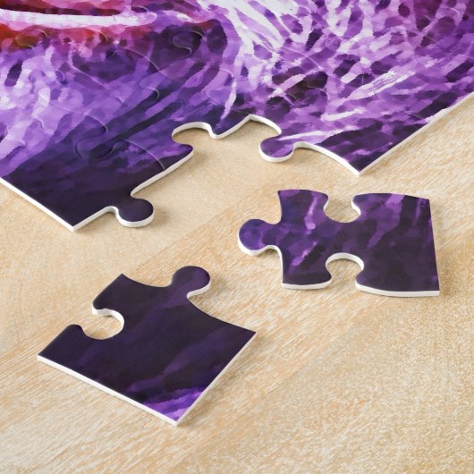 Lächelnd Schimpanzee Puzzle (Seite)