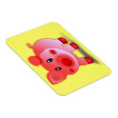 Lächelnd Schweine Magnet (Rechte Seite)