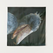 Lächelnd Shoebill Wandteppich (Vorderseite (Horizontal))