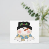 Lächelnd Snowman Tshirts und Geschenke (Stehend Vorderseite)