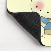 Lächelnd Snowman Tshirts und Geschenke Mousepad (Ecke)