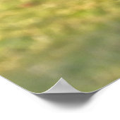 Lächelnd Straußenprint Poster (Ecke)