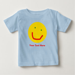 Lächelnd Sun glückliches Gesicht Baby T-shirt