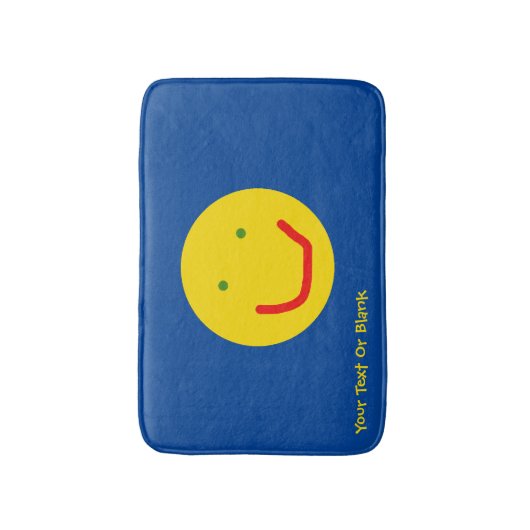 Lächelnd Sun glückliches Gesicht Badematte (Vorderseite Vertikal)