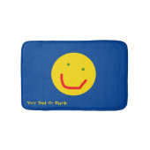 Lächelnd Sun glückliches Gesicht Badematte (Vorderseite)