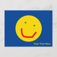 Lächelnd Sun glückliches Gesicht