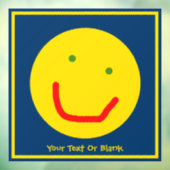 Lächelnd Sun glückliches Gesicht Fensteraufkleber (Blatt 3)