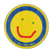 Lächelnd Sun glückliches Gesicht Schneidebrett (Vorderseite)