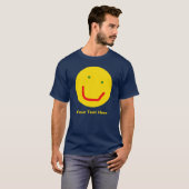 Lächelnd Sun glückliches Gesicht T-Shirt (Vorne ganz)