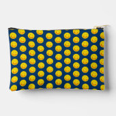 Lächelnd Sun glückliches Gesicht Zubehörtasche (Rückseite)