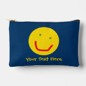 Lächelnd Sun glückliches Gesicht Zubehörtasche (Vorderseite)