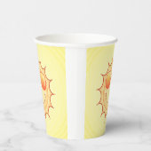 Lächelnd Sun Paper Cups Pappbecher (Rechts)