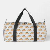 Lächelnd Taco Personalisiert Duffle Bag (Rückseite)