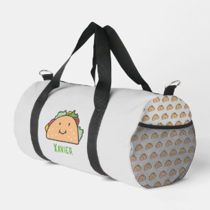 Lächelnd Taco Personalisiert Duffle Bag