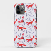 Lächelnd Waldgrün Red Fox Case-Mate iPhone Hülle (Rückseite)