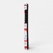 Lächelnd Waldgrün Red Fox Case-Mate iPhone Hülle (Hinten/Links)