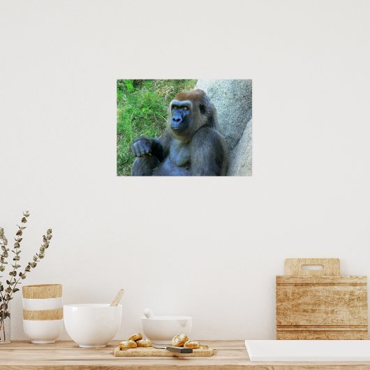 Lächelnde Ape Poster (Küche)