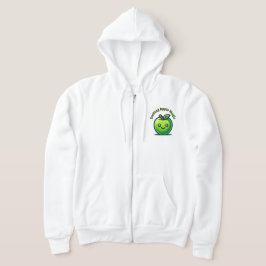 Lächelnde Apfelmagie Hoodie