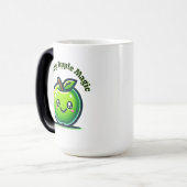 Lächelnde Apfelmagie Verwandlungstasse (Vorderseite Links)