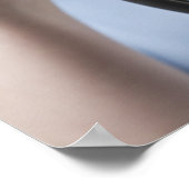 Lächelnde Ärztin mit Stethoskop Poster (Ecke)