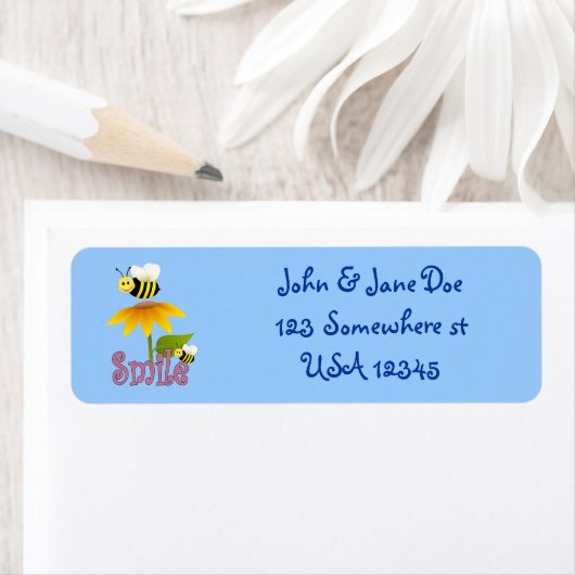 Lächelnde Biene (Insitu)