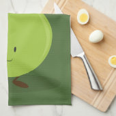 Lächelnde Birne Küchentuch (Viertel Falte)