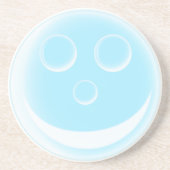Lächelnde Blase Untersetzer (Vorne)
