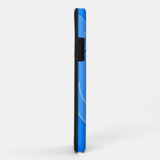 Lächelnde Blasen Case-Mate iPhone Hülle (Hinten/Rechts)