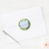 Lächelnde Blue Wildblume Stickers (Umschlag)