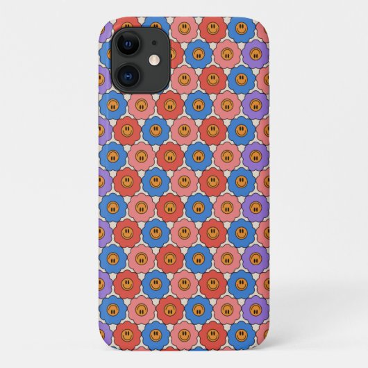 Lächelnde Blume Case-Mate iPhone Hülle (Rückseite)