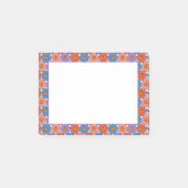 Lächelnde Blume Post-it Klebezettel (Vorderseite)