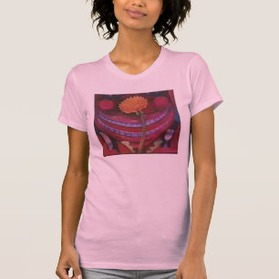 Lächelnde Blume T-Shirt