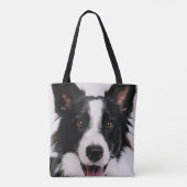 Lächelnde Border-Collie Getty Bild-| A Tasche (Rückseite)