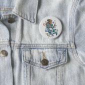 Lächelnde Cheshire-Katze  Button (Beispiel)