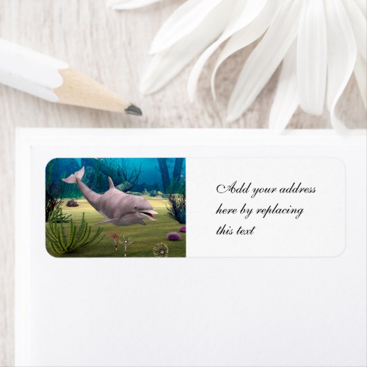 Lächelnde Dolphin (Insitu)