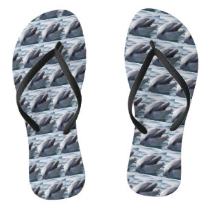 Lächelnde Dolphin Badesandalen